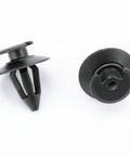 Two black nylon door trim panel retainer clips for Porsche 911 928 944 968 1970 to 1995 and VW Corrado EuroVan Jetta Rabbit Vanagon 1979 on