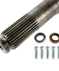Dana 35 Axle Shaft Assembly For Jeep Wrangler Cherokee Grand Cherokee Left Side 30.56 Inch Length 27 Spline 5x4.5 Bolt Pattern Heavy Duty Upgrade Replaces 73624-2X 73624-2XR, with bearings and bolts