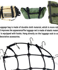 Gear Up For All Terrain RC Crawler Cargo Upgrade Kit For 1 18th TRX4M And 1 24th SCX24 Luggage Net Pack Sleeping Bag Tools