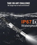 Two Way 180 Degree Articulating Borescope Camera With Light, 6.4mm Tiny Lens, 5 Inch IPS 1080P HD Screen, 8X Zoom, 8 LED Illumination, Snake Endoscope For Automotive And Plumbing Inspections, IP67 waterproof lens in water