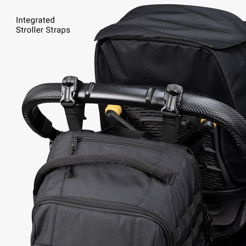 Everyday Tactical Diaper Bag Backpack For Dads With Changing Mat Stroller Straps Built In Magnetic Wipes Pocket Cooler Pouch