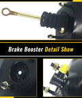 Premium Heavy Duty Power Brake Booster Direct Fit Replacement For Chevrolet C1500 K1500 GMC Suburban Tahoe 97 To 01 showing detail of diaphragm and mounting points.