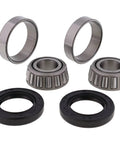 Harley Wheel Bearing Seal Kit Replacement 25-1001 With Double Lip TC Seals And Stainless Garter Spring