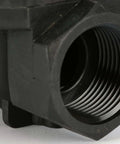 Close-up of 1 Inch BSPP Electric Solenoid Valve For Air Water Gas And Liquids, Normally Closed 110V AC, Plastic Body, 1 Inch Port