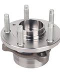 Front And Rear Wheel Hub And Bearing Assembly Fits Ford Explorer 2011-2019 And Police Interceptor Utility 2013-2018 5 Lug Non ABS Ready To Install Beefed Up Hub Kit For Long Lasting Vehicle Performance metal hub close-up