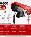 Heavy Duty Electric Hoist With Remote Control And Cable For 200-800kg Garage Lifts, ideal for lifting with 12m rope and 300/600kg capacity.