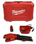M12 12 Volt Cordless Pipe Shear Kit Cuts Schedule 40 Pvc In A Snap With Razor Sharp Piercing Blade Comfortable Grip Battery Included Charger And Heavy Duty Carry Case