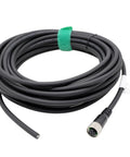 Coiled M12 A Coded 5 Pin Female Actuator Sensor Cable 15 Meter For Industrial Control Automation Network CANopen IO Link Profibus