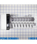 Refrigerator Ice Maker Assembly Replacement Kit For Top Mount Models W10715709 W10365049 on 1 inch grid background