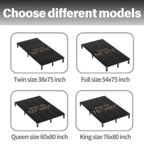 Queen Size Bunkie Board With Firm Anti Sag Under Bed Support Pad, 60x80 inch heavy duty Oxford cloth model showcased.