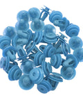 Get Fresh With This Epic 200Pc Auto Door Panel Fastener Clips Kit For Car Interior Trim Rivets And Plastic Retainers That Hold Strong Without Cracking Or Breaking During Any Wild DIY Ride Fix Project! blue plastic car trim retainer clips