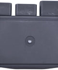Top Shelf Central Relay Junction Fuse Box 37700115H0000 showing flat top view with three connectors, ideal for Hisun UTV models.