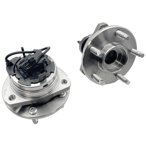 2 Pcs Front Wheel Bearing And Hub Assembly Replacement Fit For 2008 2010 Chevrolet Cobalt HHR 2004 2012 Malibu 2005 2010 Pontiac G6
