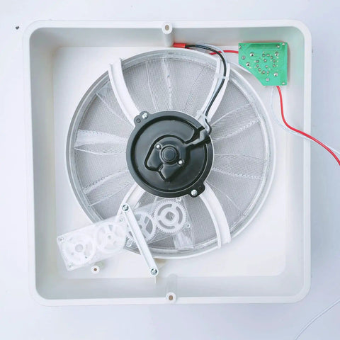 Ventline Compatible RV Roof Vent Motor Upgrade Kit For Easy Inside Installation Not Hengs Replacement Motor with fan assembly