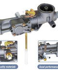 Carburetor Replacement Kit For Briggs And Stratton 4 Cycle Small Engines Easy Install And Compatible With 299437 297599 metal parts