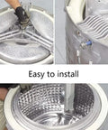 Installation of Upgraded DC97 15491A Washing Machine Flange Shaft Assembly with DC60 40137A bolts in a Samsung washer drum