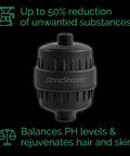 3 In 1 Shower Head System With Ionic Filter Softens Hard Water Boosts Pressure And Saves Water Spa Like Massage