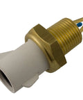 Solid Air Charge Temperature Sensor For Precise Engine Computer Monitoring And Reliable Fuel Economy That Clears Check Engine Codes And Keeps Your Daily Driver Running Tight With Zero Headaches Or Fancy Tools Needed, featuring a brass and white plastic design.