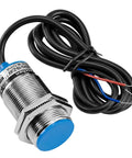 Shielded M30 Inductive Proximity Sensor Switch LJ30A3 10 Z AY Shield Type with wires, 10 mm sensing distance, 3-wire design