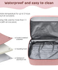 Stay Cool And Fully Loaded With This Dope Breast Pump Bag Cooler Backpack Designed For The Busy Mom Hustle While Keeping Fresh Milk Safe During Hands Free Pumping Days. Waterproof cooler bag interior with insulating foam and scratch-resistant polyester.