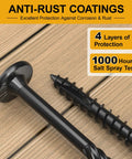 Heavy Duty Structural Wood Lag Screws No 14 By 8 Inch Premium Carbon Steel Fasteners with anti-rust coating for durability.