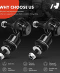 2 Pack Rear Sway Bar Link Kit For Mazda 3 2004 2013 3 Sport 2009 2013 5 2006 2017 Volvo C70 C30 S40 V50 Stabilizer Link Replacement