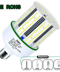 80W LED Corn Light Bulb 5000K Daylight White Two Pack 800W Equivalent Hella Bright For Indoor And Outdoor Use E26 E39 Base