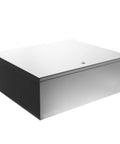 Built Tough NEMA 1 Medium Hinged Door Wall Mount Enclosure Without Panel In Steel 24 W x 20 D x 8.625 H Inches ANSI Gray