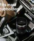 Camera Lens Coffee Mug Travel Cup Stainless Steel Lens Mug Thermos With Lid And Spoon Two Lids Leakproof fits car cupholder
