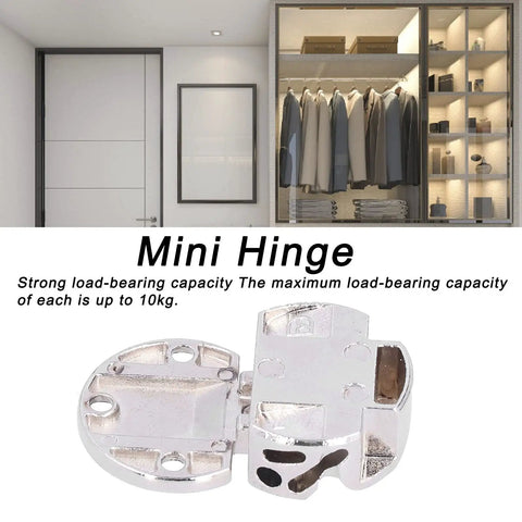 90 Degree Foldable Flap Hinge For Tables Desks And Cabinets Zinc Alloy Concealed Door Hinge with wardrobe background