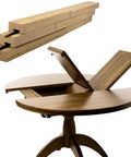 26 Inch Wooden Table Extension Slides Expands Dining Tables Up To 52 Inches Heavy Duty Drawer Glides, wooden slides above and table with open extension.