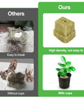 Comparison of Hydroponics Starter Kit With 72 Rockwool Cubes And 72 Mesh Net Cups with other lower quality materials