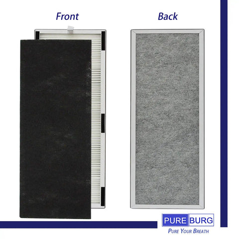 Replacement Filter Pack For Hunter HP600 Tall Tower Air Purifier Includes Two H13 True HEPA Filters And Four Activated Carbon Pre Filters