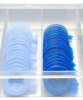 120Pcs 6 Size Oil Drain Plug Gasket Set For M12 M14 Engines Compatible With Ford GM Mazda in plastic organizer box