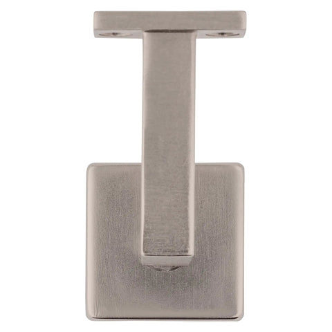 Heavy Duty Wood Handrail Bracket Kit With Wall Mount Hardware And Super Easy Diy Surface Install To Get Rust Resistant Satin Nickel Finish For Rock Solid Staircase And Deck Rail Support