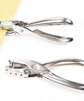 Two Pack Single Hole Puncher Metal Craft Hole Punch For Scrapbooking And Tickets 6 mm Hole Diameter Punches Up To 8 Sheets