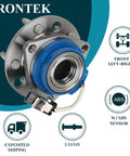 Front Wheel Hub And Bearing Assembly 2 Pack 513087 With ABS 5 Lug Compatible With Buick Century Park Avenue Oldsmobile