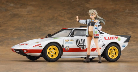 652328 Multi Color 1 24 Scale Plastic Model Kit With Resin Figure For Hobbyists, Unpainted Assembly And Painting Required
