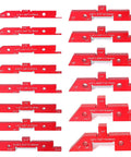 14-Piece Aluminum Alloy Table Setup Blocks For Woodworking set displayed on white background