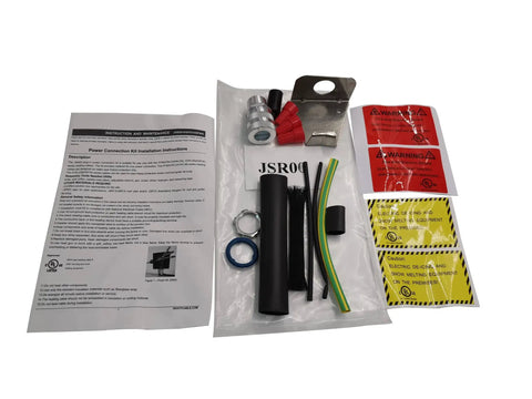 Installation kit for Self Regulating Heating Cable For Pipe Freeze Protection, Dry Location, Industrial Grade, 100 Ft, 120V, UL515 UL1588 IEC/IEEE 515, Adjustable Heat Output Along The Cable.