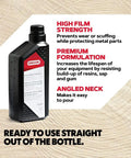 All Season Chainsaw Bar And Chain Oil Lubricant For Gas And Electric Saws The Go To Premium Formula With Extra Tacky 32 Oz Bottle
