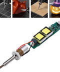 Ultrasonic Cutter Transducer With Drive Module, 30W 40KHz Replacement Parts For DIY Crafts showing components and applications