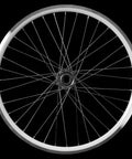 26 Inch Beefy Tricycle Rim For Adult Three Wheel Bike Replacement Double Wall Alloy Wheel With Silver Spokes 36X13G Lightweight Yet Durable Aluminum Rim For Smooth Stable Rides