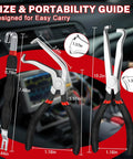3 Piece Automotive Electrical Connector Pliers And Terminal Pin Removal Tool Set size guide on dashboard