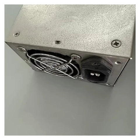 Beefy 460W 2U Industrial Rack Server Power Supply For Control Systems With Quiet Cooling Wide Input Range High Reliability Safe Operation And Durable Construction metal rear panel with fan and power inlet