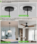 Give Your Outdated Can Light A Total Glow Up With This Hassle Free Recessed Conversion Kit Made For 5 Or 6 Inch Fixtures with side and front-mount adapters.