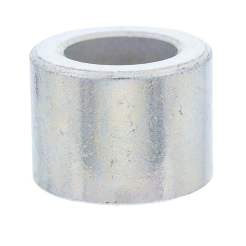 Front Axle Hub Replacement Part 750-04792 For Tractors And Zero Turn Mowers, OEM Quality Heavy Duty Fitment And Easy Install, Compatible With Murray Troy-Bilt Craftsman White Outdoor Columbia Snapper Yard-Man. silver metal sleeve hub close-up