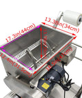 Heavy Duty Automatic Quantitative Filling And Sealing Machine With Horizontal Mixing Hopper stainless steel mixing hopper dimensions and motor detail