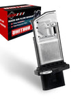Mass Air Flow MAF Sensor 06J906461B Replacement For Volkswagen And Audi Cars 2008 To 2018 Direct Fit No Hassle Install next to box