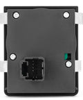 Dodge Ram 4WD Selector Switch Replacement For 2010 2011 2012 Ram 1500 2500 3500 4500 5500 Plug And Play Direct Fit Easy Install Replaces 4602973AA 4602973AB 4602973AC Series black rear connector view